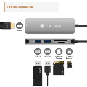 Hub USB Novoo NVTCHD2USTGYU [22050000528]